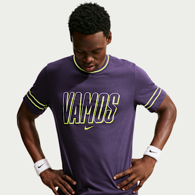 Carlos Alcaraz Men's NikeCourt Dri-FIT Tennis T-Shirt. Nike ZA
